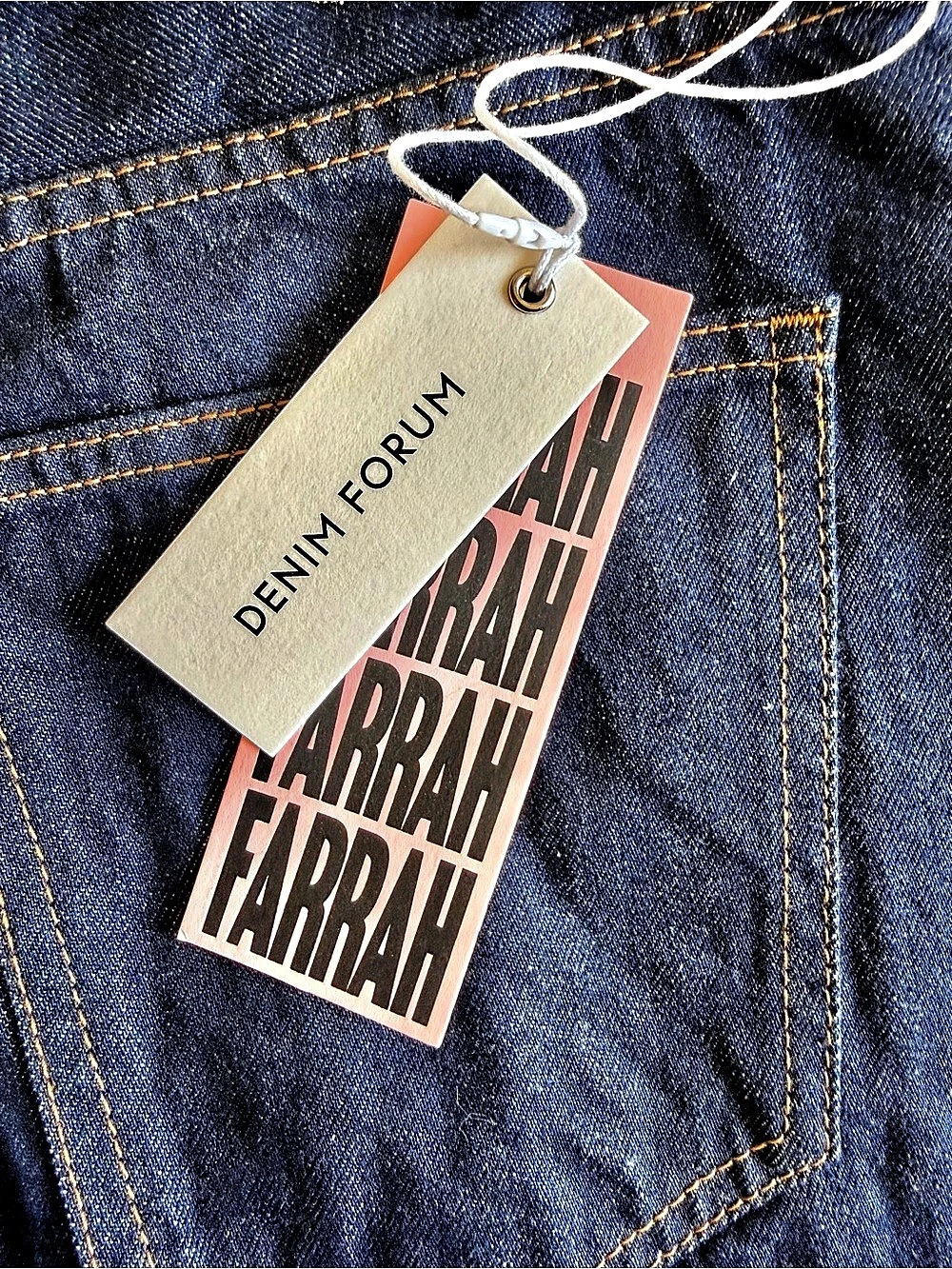 Aritzia Denim Forum The Farrah Hi-Rise Wide Leg Jeans in Blue Waist 29 NWT - Picture 14 of 14
